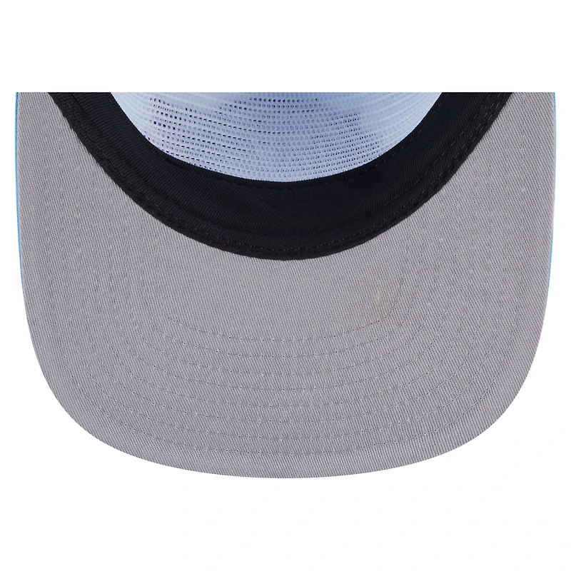Casquette ajustable en corde bleu clair pour homme New Era Los Angeles Lakers Head in the Clouds