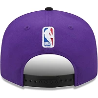 Casquette Snapback 9FIFTY pour homme New Era violet/noir Los Angeles Lakers Jersey Hook Statement Edition