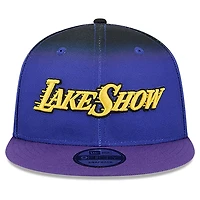 Men's New Era Purple Los Angeles Lakers 2024/25 City Edition 9FIFTY Snapback Hat