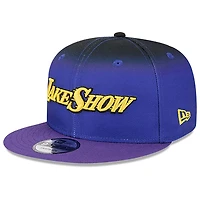 Men's New Era Purple Los Angeles Lakers 2024/25 City Edition 9FIFTY Snapback Hat