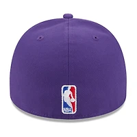 Casquette ajustée A-Frame 59FIFTY violette New Era pour homme, Los Angeles Lakers, draft NBA 2025