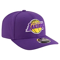 Men's New Era Purple Los Angeles Lakers 9SEVENTY Stock Adjustable Hat