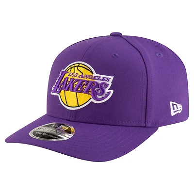 Men's New Era Purple Los Angeles Lakers 9SEVENTY Stock Adjustable Hat