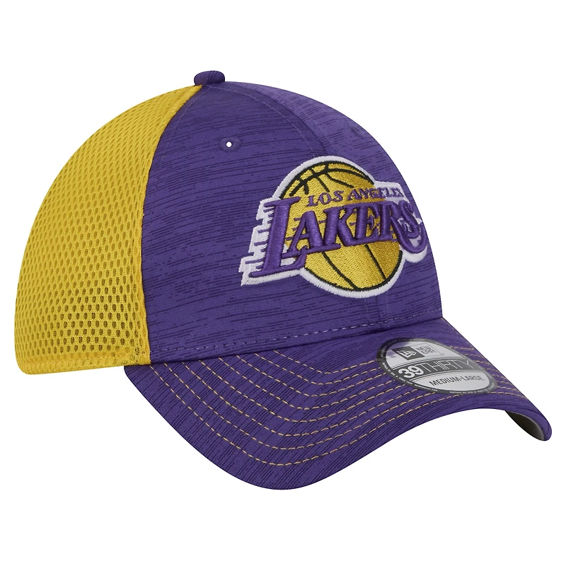Casquette Active Tech Neo Flex 39THIRTY violette Los Angeles Lakers de New Era pour homme