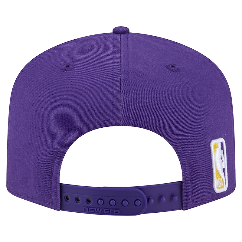 Casquette ajustable New Era violette en coton 19TWENTY pour homme des Los Angeles Lakers