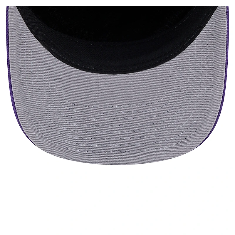 Casquette ajustable New Era violette en coton 19TWENTY pour homme des Los Angeles Lakers