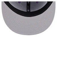 Casquette ajustée violette New Era Los Angeles Lakers Deceptor 59FIFTY pour homme