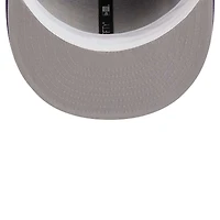 Casquette Snapback 9FIFTY Golden Tall Text Los Angeles Lakers New Era violette pour homme