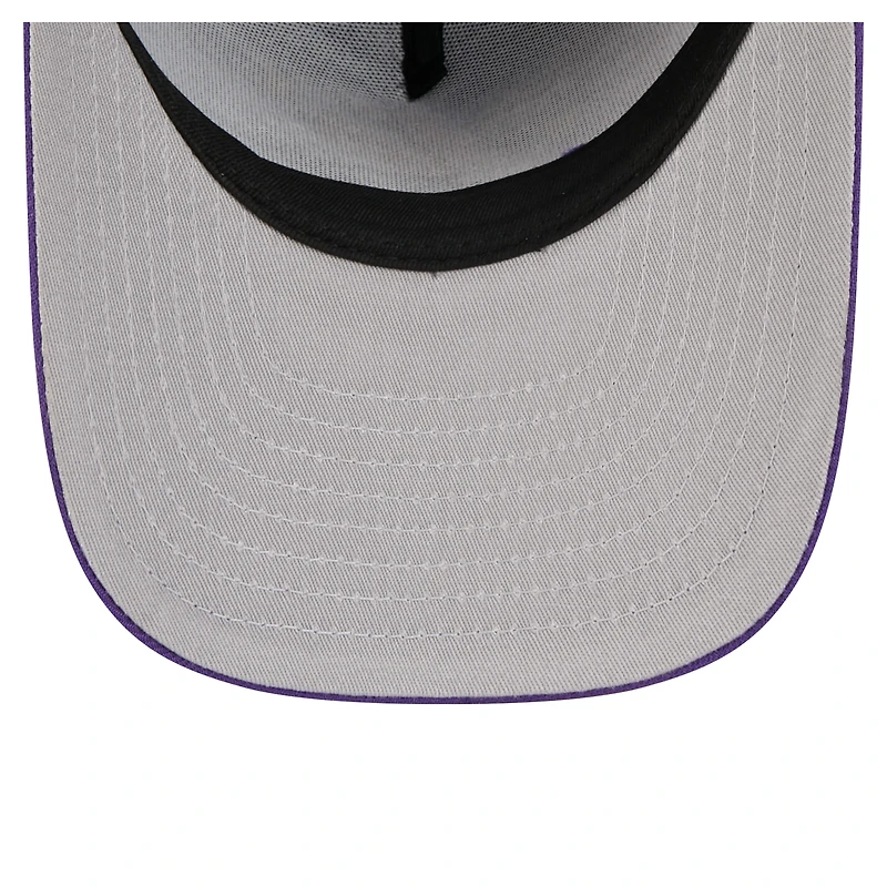 Casquette ajustée New Era 59FIFTY pour homme, violette, avec logo Los Angeles Lakers Injection Cartoon Logo.
