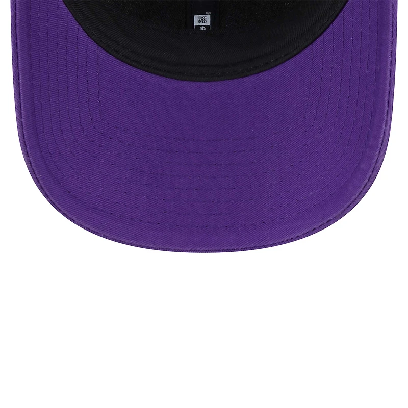 NWE LAKERS Violet NBA NWE FA23 Plaque surdimensionnée Patch Trucker 9Forty HATMENSTR