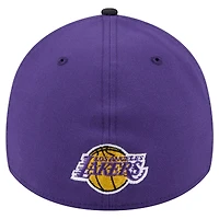 Casquette New Era violette Los Angeles Lakers Sport Night 39THIRTY Flex pour homme