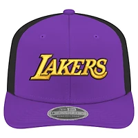 Men's New Era  Purple Los Angeles Lakers Statement Edition Jersey Hook 9SEVENTY Stretch-Snap Hat