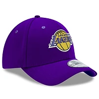 Men's New Era Purple Los Angeles Lakers Team Classic 39THIRTY Flex Hat