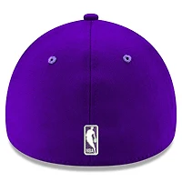 Men's New Era Purple Los Angeles Lakers Team Classic 39THIRTY Flex Hat
