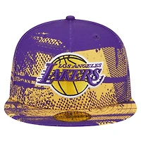 Casquette ajustée violette Los Angeles Lakers Tip-Off 59FIFTY New Era pour homme