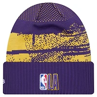 V107985 LAKERS NWC 24 NBA Tipoff Tricot à revers pour hommes HATMENNPC 60582809 #2