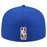 Casquette ajustée New Era Royal Los Angeles Lakers Core Logo 59FIFTY pour homme