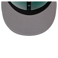 Men's New Era Turquoise/Charcoal Los Angeles Lakers Color Pack Two-Tone 9FIFTY Snapback Hat