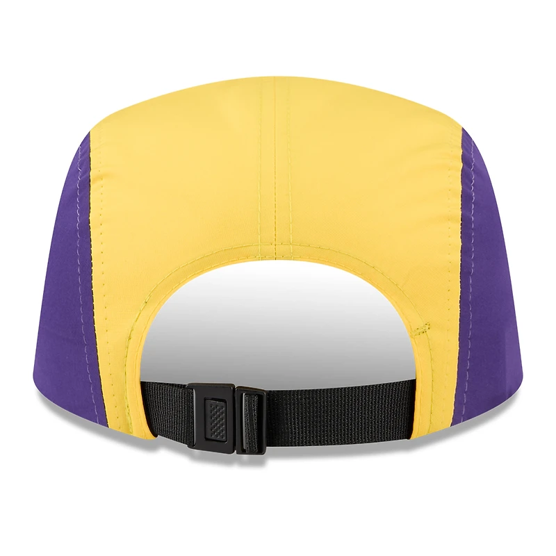 Casquette ajustable New Era blanche/violette Los Angeles Lakers 2025 NBA Tip Off Camper pour homme