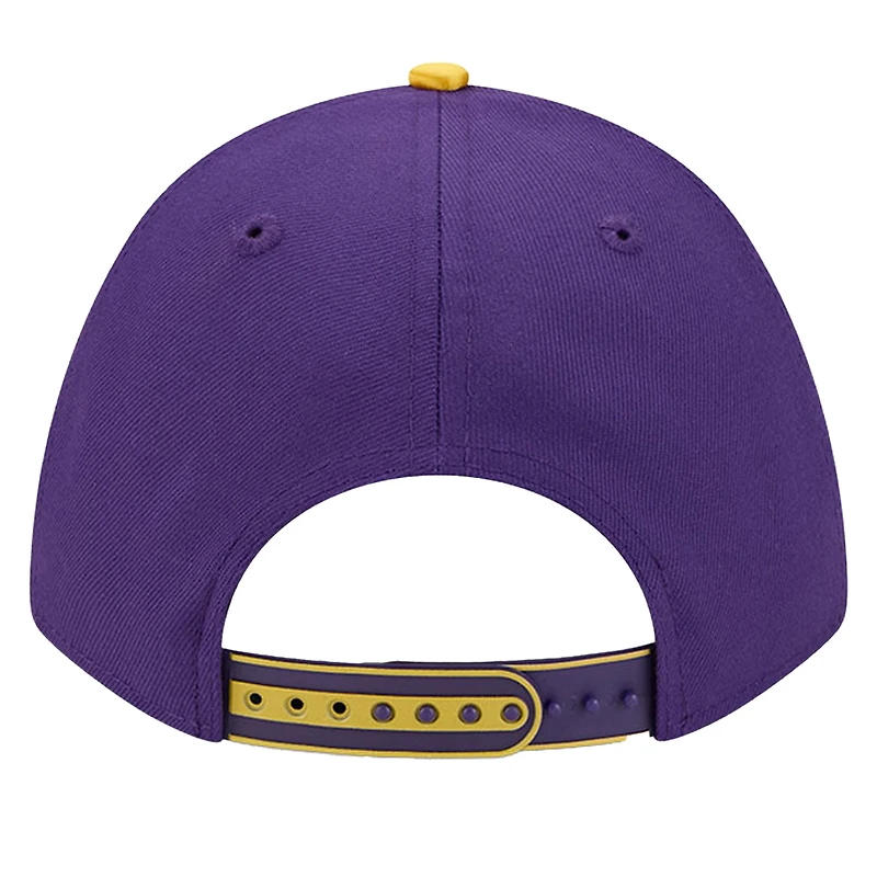 Men's New Era  White/Purple Los Angeles Lakers 2025 NBA Tip Off M-Crown A-Frame 9FORTY Adjustable Hat