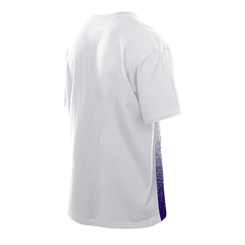 T-shirt blanc New Era Los Angeles Lakers Injection Sport Classics pour homme