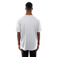 T-shirt blanc New Era Los Angeles Lakers Injection Sport Classics pour homme