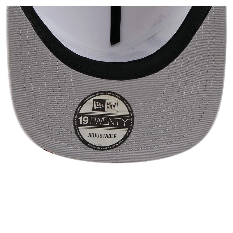 Casquette ajustable New Era blanche Los Angeles Lakers Team Cheer Rope 19TWENTY pour homme