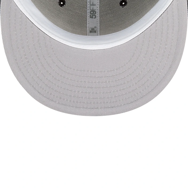 Men's New Era x Just Don Black Los Angeles Lakers - Team 59FIFTY Fitted Hat