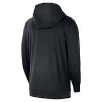Men's Nike Black Los Angeles Lakers 2024/25 On-Court Authentic Practice Yoga Restore Lightweight Pullover Hoodie