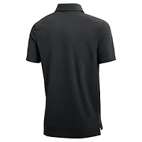 Polo d'entraîneur Nike noir authentique Los Angeles Lakers 2025/26 pour homme, en tissu Dri-FIT.