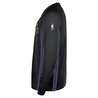 Men's Nike  Black Los Angeles Lakers 2025/26 City Edition Authentic Pregame Dri-FIT Long Sleeve Shooting T-Shirt