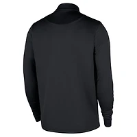 Men's Nike  Black Los Angeles Lakers 2025/26 City Edition Remix Authentic Coaches Dri-FIT Half-Zip Pullover