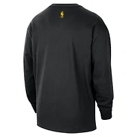 Men's Nike  Black Los Angeles Lakers 2025/26 City Edition Remix Essential Logo Long Sleeve T-Shirt