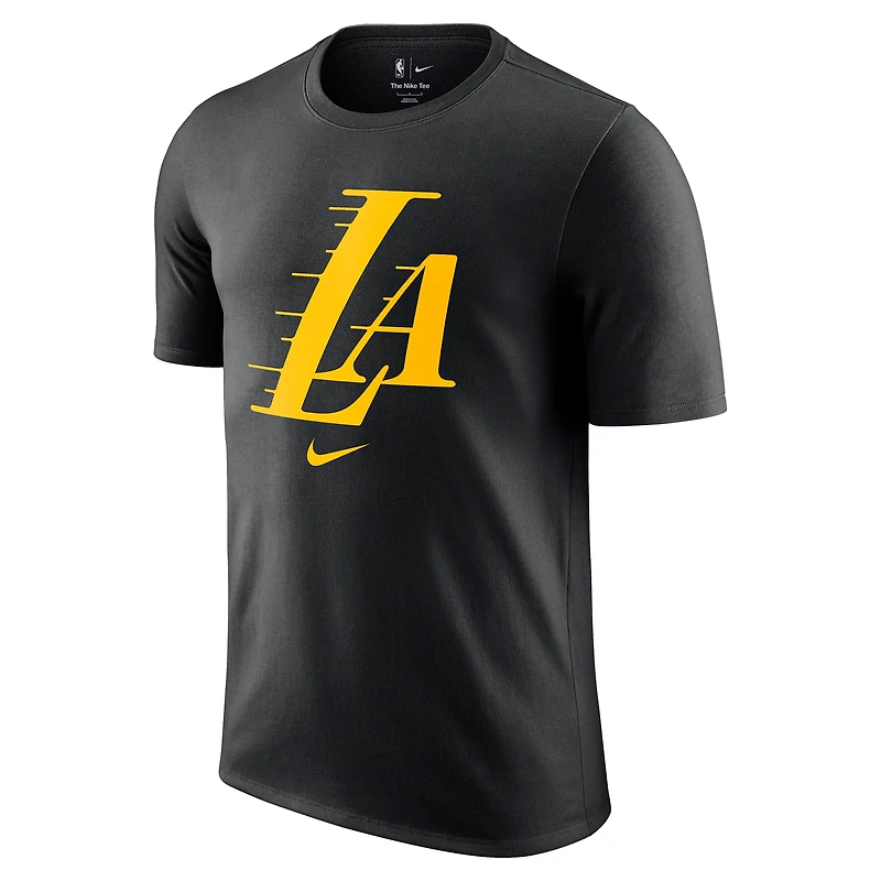 Men's Nike  Black Los Angeles Lakers 2025/26 City Edition Remix Essential Logo T-Shirt