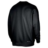 Sweat-shirt Nike noir Los Angeles Lakers Courtside Standard Issue Performance pour homme
