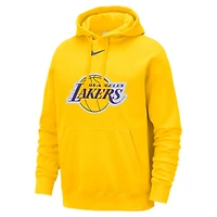 Men's Nike Gold Los Angeles Lakers Essential Logo Club Pullover Hoodie