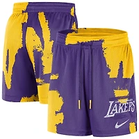Men's Nike Purple/Gold Los Angeles Lakers Courtside Club Dri-FIT Practice Shorts