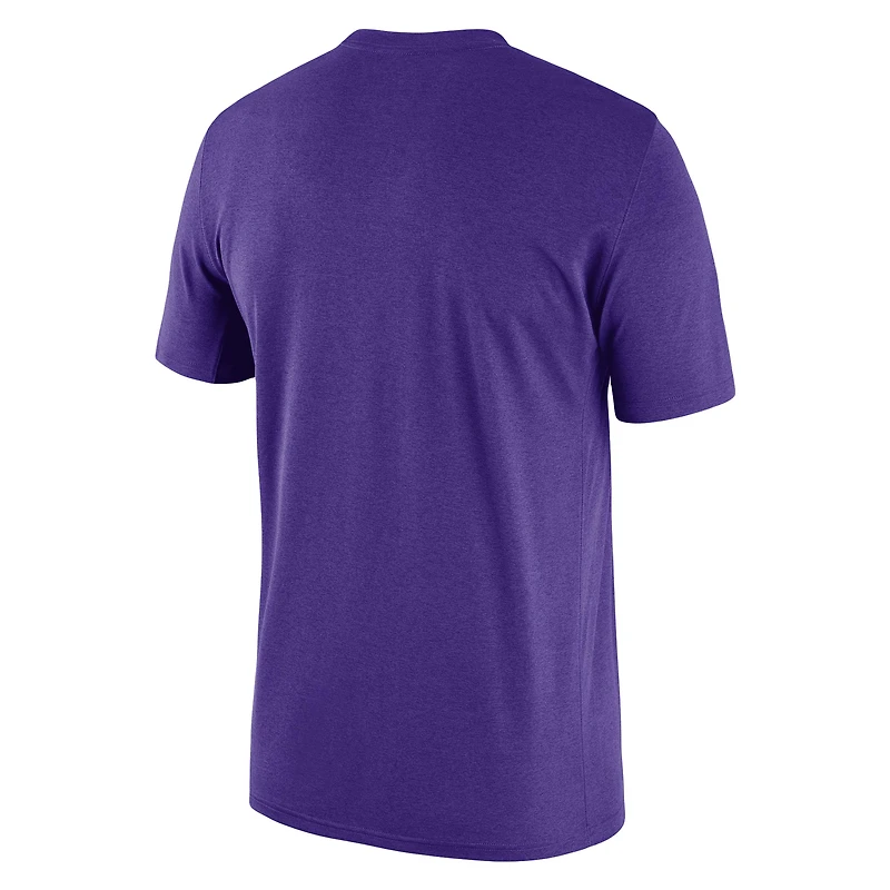 T-shirt d'entraînement de performance pour homme Los Angeles Lakers 2023/24 Sideline Legend - Violet
