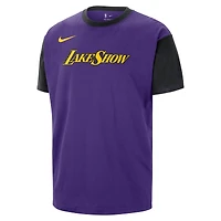 Men's Nike Purple Los Angeles Lakers 2024/25 City Edition Courtside Color Block T-Shirt