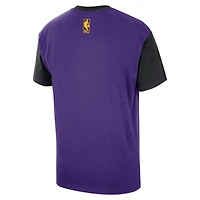 Men's Nike Purple Los Angeles Lakers 2024/25 City Edition Courtside Color Block T-Shirt