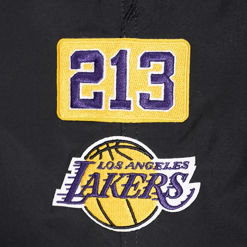 Men's Pro Standard Black Los Angeles Lakers Area Code Shorts