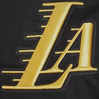 Veste zippée en sergé noir Pro Standard Los Angeles Lakers Area Code pour homme