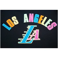 Sweat à capuche Pro Standard Los Angeles Lakers néon noir pour homme