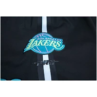 Short néon Los Angeles Lakers Pro Standard noir pour homme