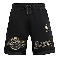 Men's Pro Standard  Black Los Angeles Lakers Shorts