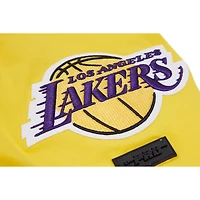 T-shirt pour homme Pro Standard LeBron James Gold Los Angeles Lakers Caricature