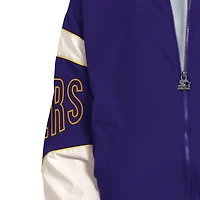 Men's Starter  Purple Los Angeles Lakers The Gust Full-Zip Hooded Jacket