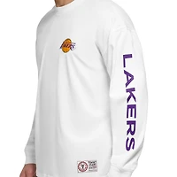 Men's Tommy Jeans Purple/White Los Angeles Lakers Matthew 2 1 T-Shirt & Hoodie Combo Set