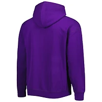 Sweat à capuche demi-zip Bernard Los Angeles Lakers Tommy Jeans pour homme violet