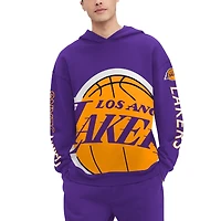 Sweat à capuche violet Tommy Jeans pour hommes des Los Angeles Lakers Kenny